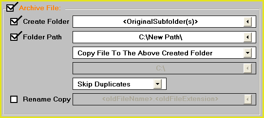 mirror folder structure