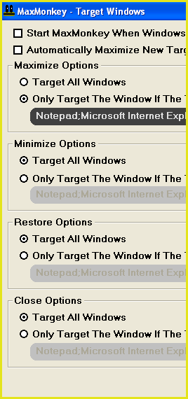 Automatically maximize windows